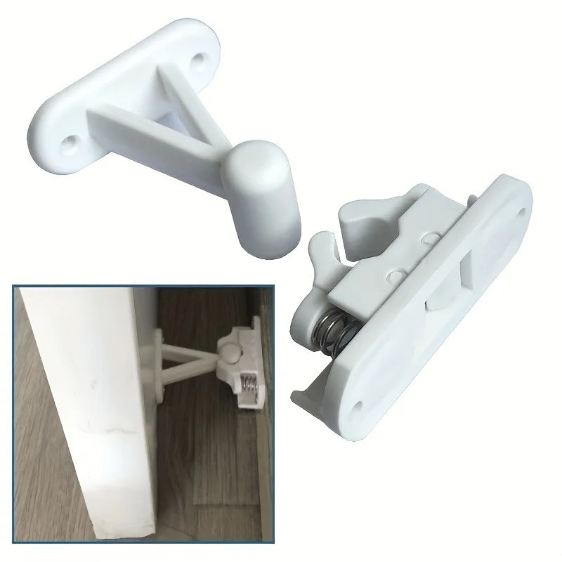1 T-shaped suction lock bracket for the rear door of a camper van, used as a door handle for camper vans, a silent buffer Qme