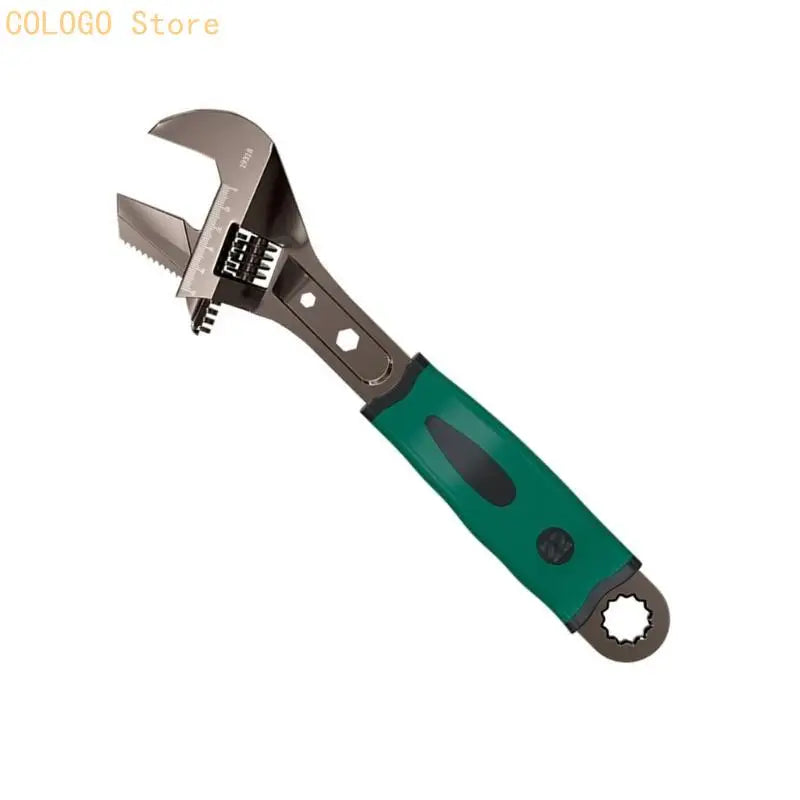 8 10 12 Large Opening Adjustable Spanners Wrenches Household Bathroom Qme