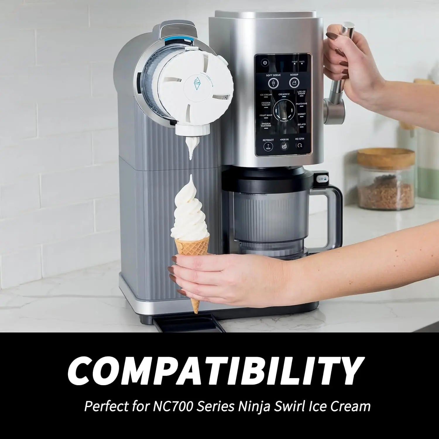 Compatible Ninja Swirl Creami NC700 Ice Cream Makerfits NC701 NC701Q Qme