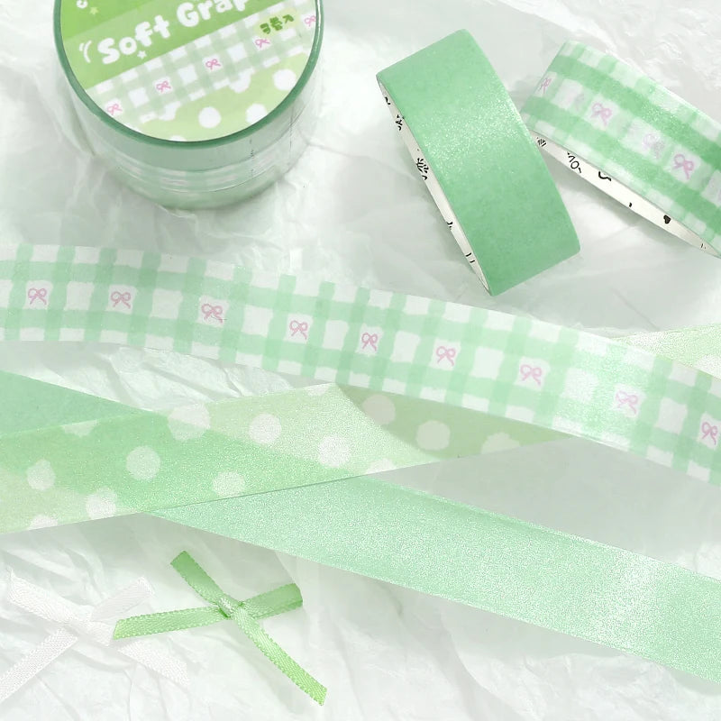 TIANZI 15mmx3m Cartoon Die-Cutting Masking Tape for Card Scrapbooking Stickers Journaling Creative Filmstrip Stationery Supplies Qme