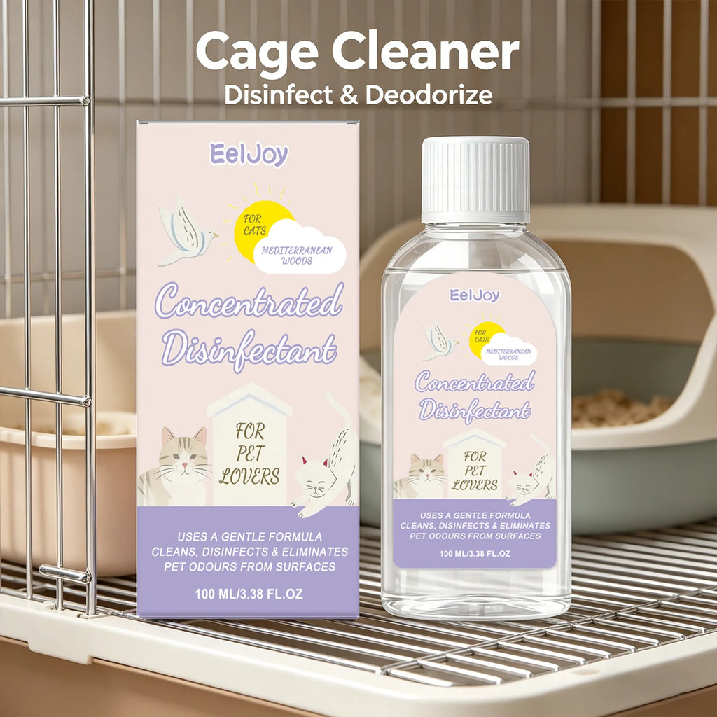Pet Concentrated Disinfectant 3-in-1 Deep Cleaning Stain Disinfecting Odor-Eliminating Formula Long-Lasting Freshing Pet Cleaner Qme