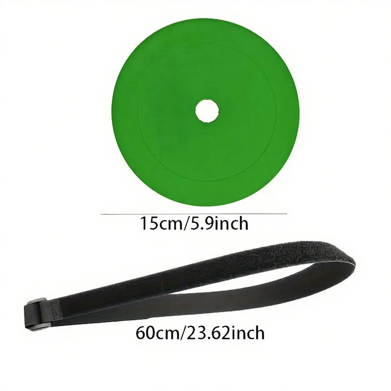 Durable TPE Material Adjustable Soccer Training Targets Portable Qme Green