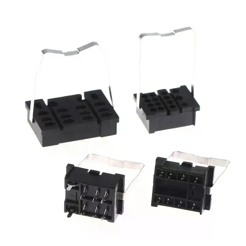 PCB Mount Relay Socket Base PT08-0 PT14-02 PY14-02 8-Pin 14-Pin Qme