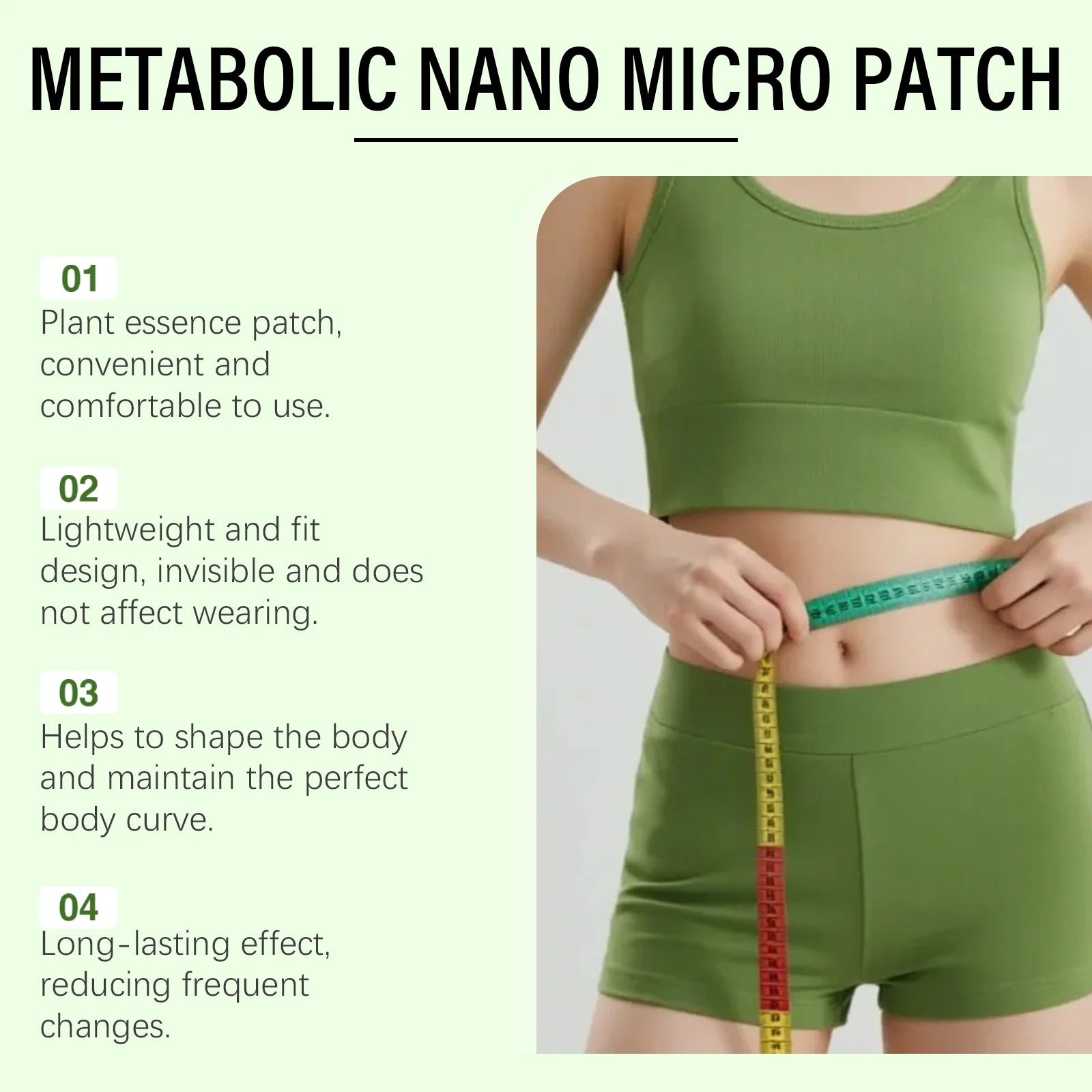Advanced Nano Microneedle Patch For Body Skin External Application Care Sticker Breathable Daily Use Firming Skin Adhesion≤0.3mm Qme
