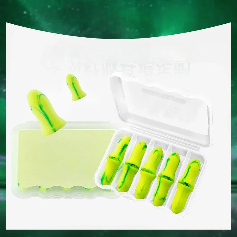 Earplugs For Sleeping, Anti-Noise Protection, Special Mute, Soft Slow Rebound, Student Soundproof Qme