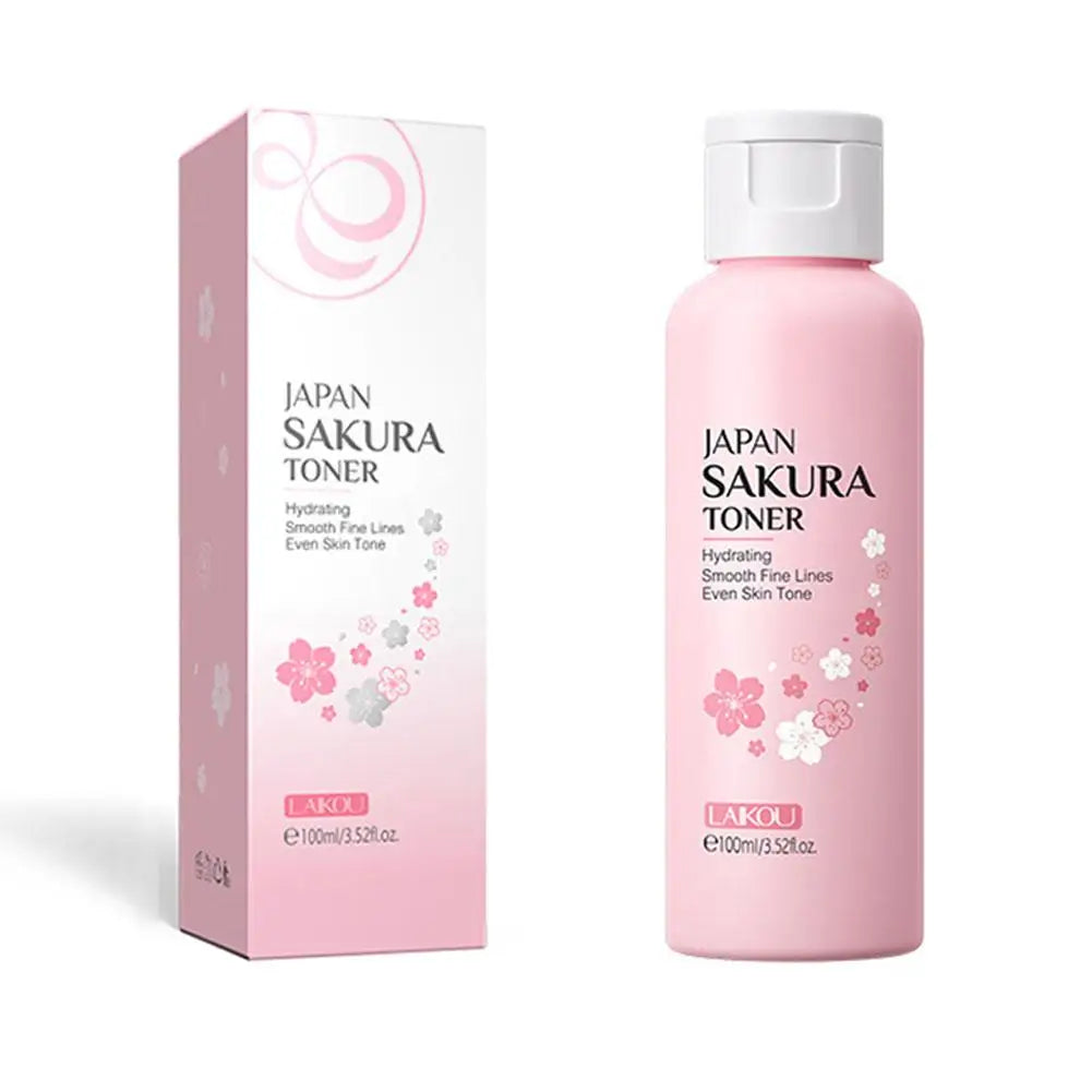 Face Toner Lotion Natural Almond Vitamin E Soothing Repairing Skin Qme pink