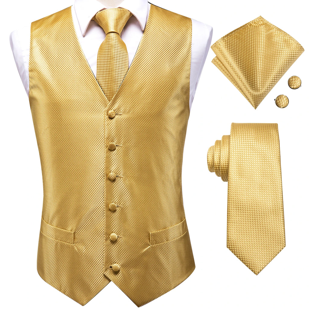 Men's Floral Paisley Suit Vest Tie Formal Waistcoat Necktie Pocket Qme MJTZ0023 XXL