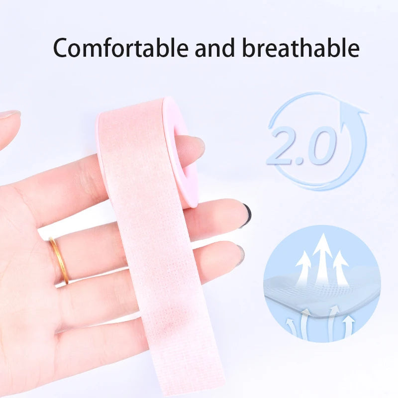 Non-woven Micropore Silicone Gel Eyelash Tape Breathable Sensitive Qme