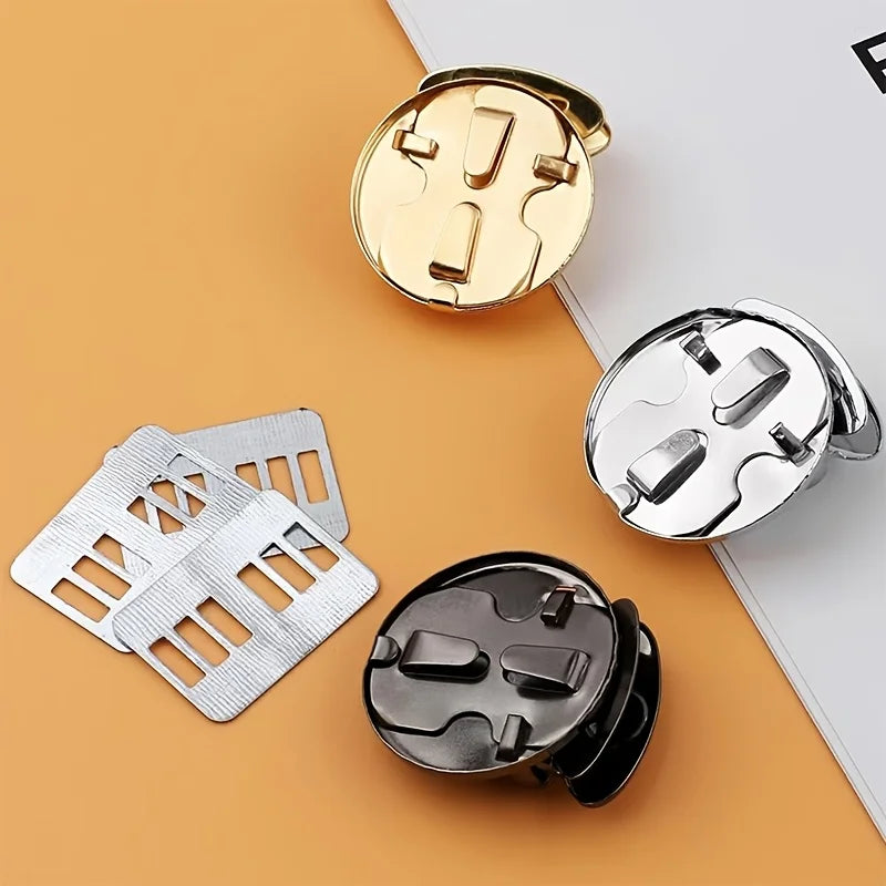 Alloy Duckbill Buckle Closures - Secure Snap Inserts ，Secure Closure Buckles|Duckbill Closure Design|Durable Closure Buckles Qme