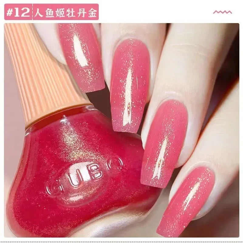 45 Colors Nail Polish Oil-based Nails No-bake Quick Dry Non-tear