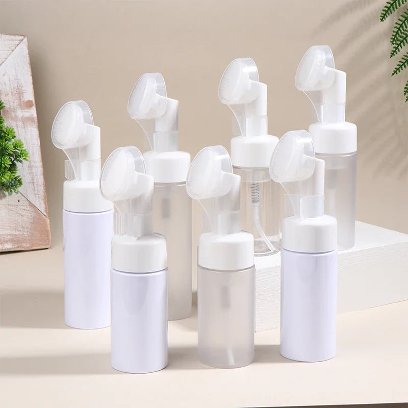 100 120 150 200 Empty Facial Cleanser Mousse Foam Gel Head Wash Brush Qme