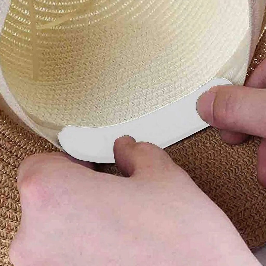 Cap Reducer Tape Sweatband Hats Filler White Mens Sewing Adhesive Qme