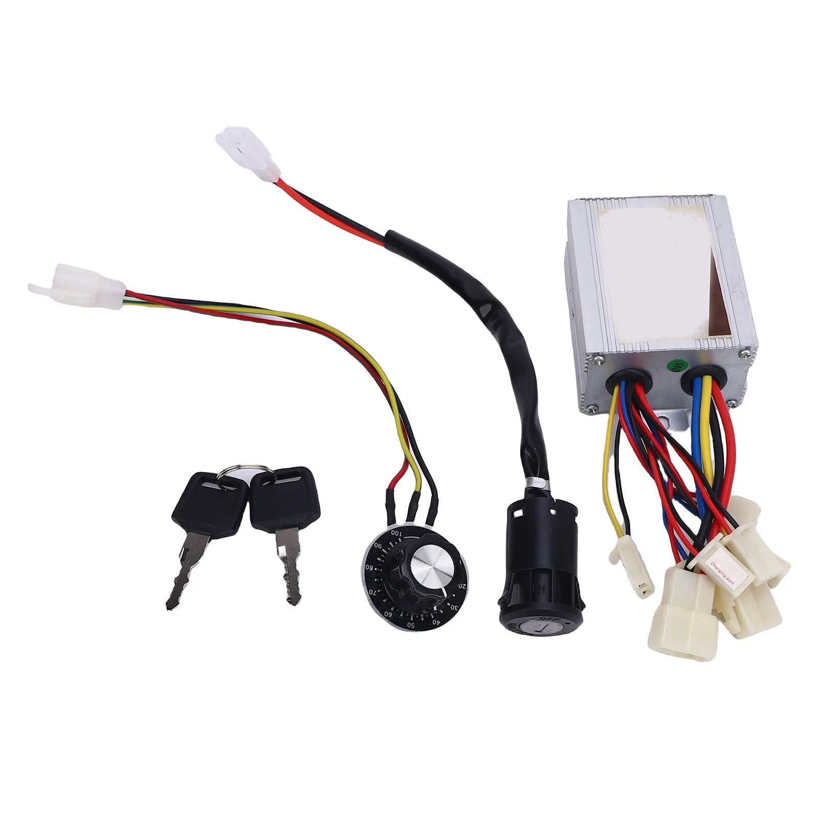 Cycling Motor Speed Controller Direct Current Motor Speed Controller Cycling Control Knob 350W with Electric Door Lock Qme