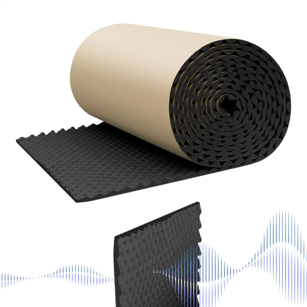 Noise Dampening Panels Sound Dampening Pads Acoustic Panels Noise Reduction Panels Waterproof Sound Barrier Self-Adhesive Sound Qme