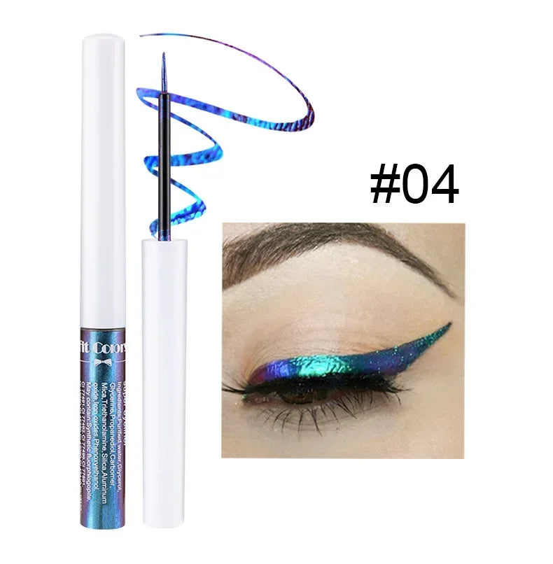 1pc Chameleon Liquid Eyeshadows Shiny Longlasting Eye Shadow Duochrome Eyeshadow Fashion High Quality Make Up Art Women Cosmetic Qme C4