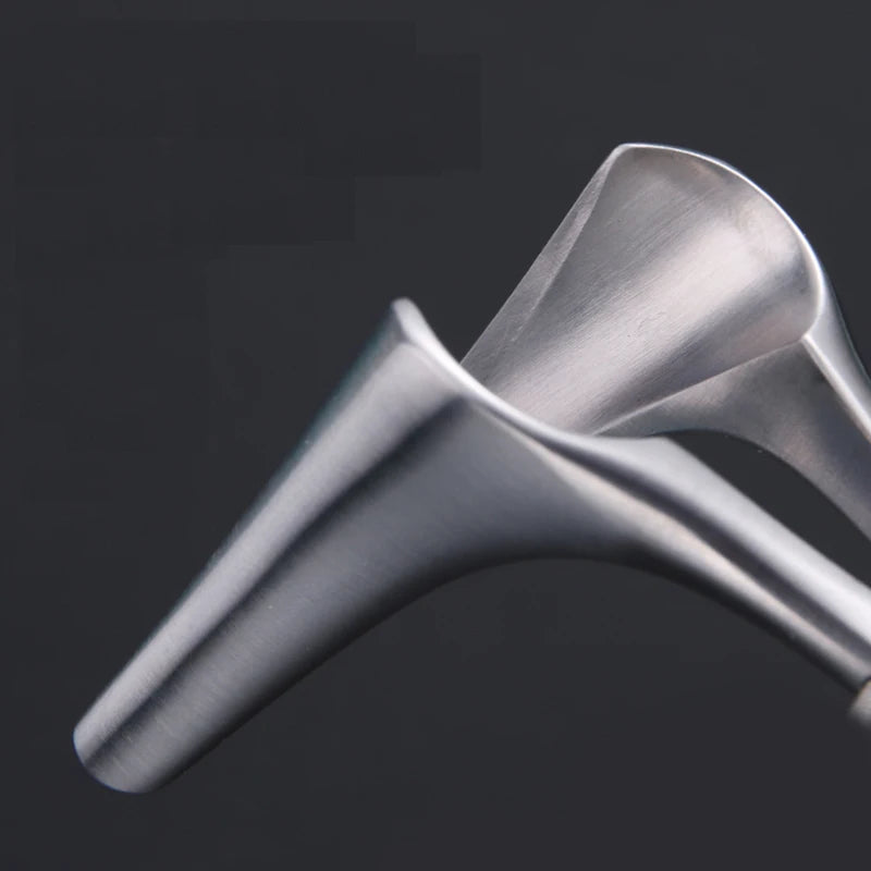 Medical Nose Mirror Speculum Lens Nostril Pliers Nasal Cavity Qme