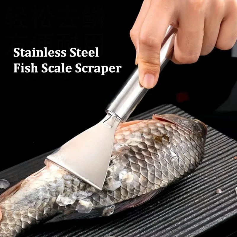 Stainless Fish Scales Scraping Graters Fast Remove Cleaning Peeler Qme