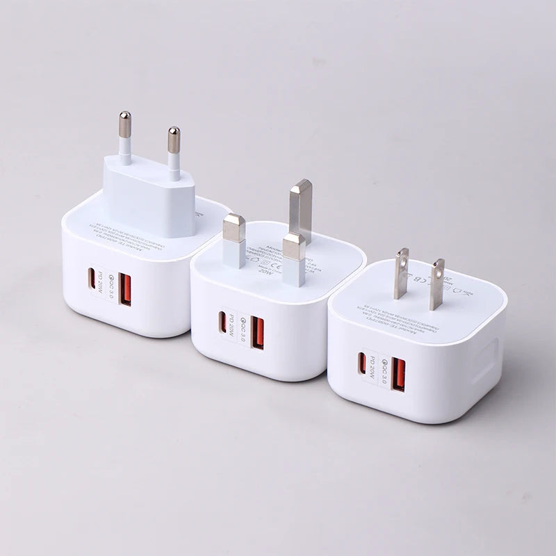 USB C Charger Laptop PPS Fast Charge Dual Port Charging European Qme