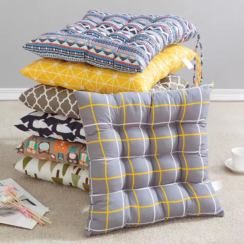 One Soft Padded Cotton Upholstery Cushion Chair Perfect Office Home Qme