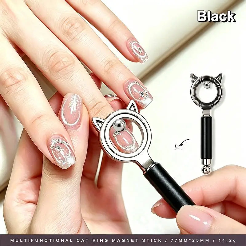 Hollow Cat Eye Magnet Strong Upgrade 3-Second Fast Black Hole Effect Qme Black