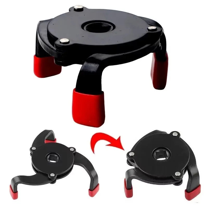Unidirectional Three Claw Filter Wrench Automotive Oil Grid Element Qme