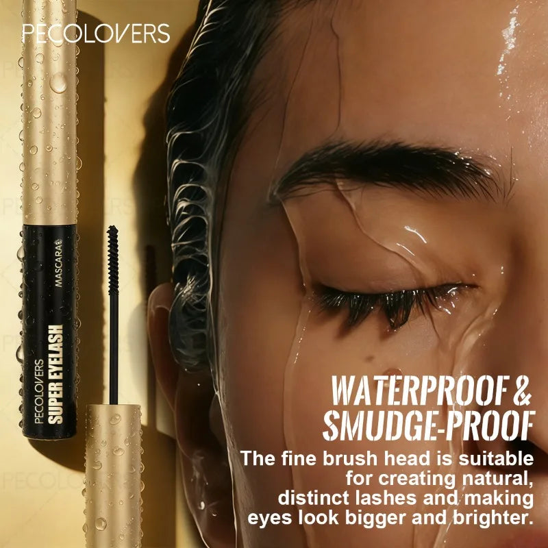 Black Mascara Creates Thick Eyelashes Naturally Enlarges Eyes Qme