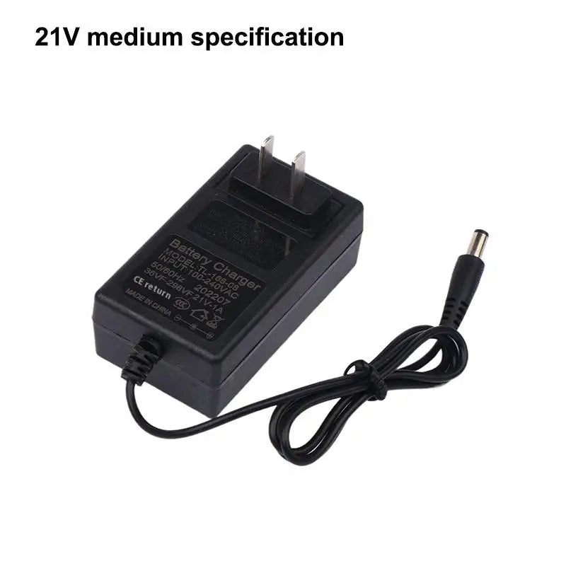 21v Lithium Battery Charger 1A 18v Electric Drill Intelligent Power Qme A1