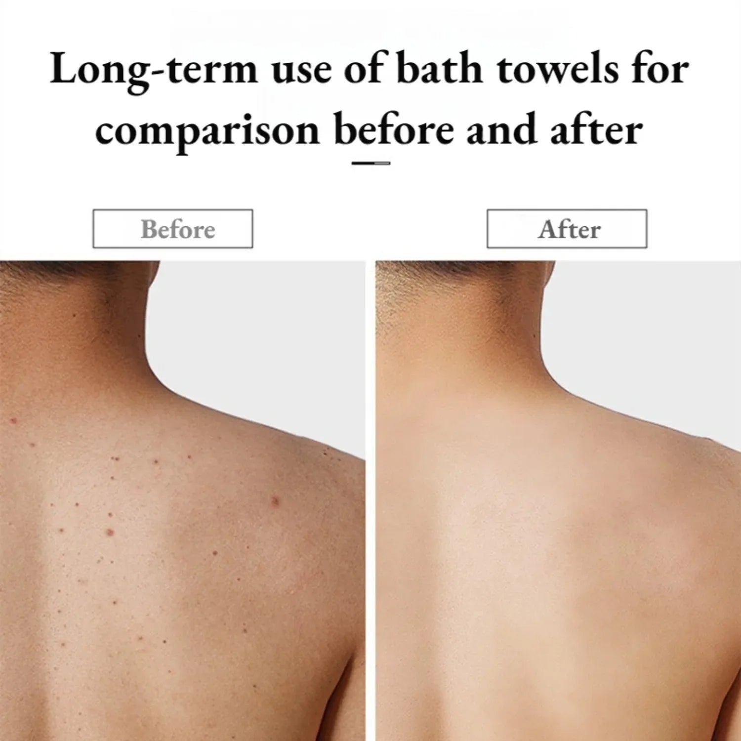 Japanese Exfoliating Bath Towel Ultra-long Shower Scrubber Back Qme