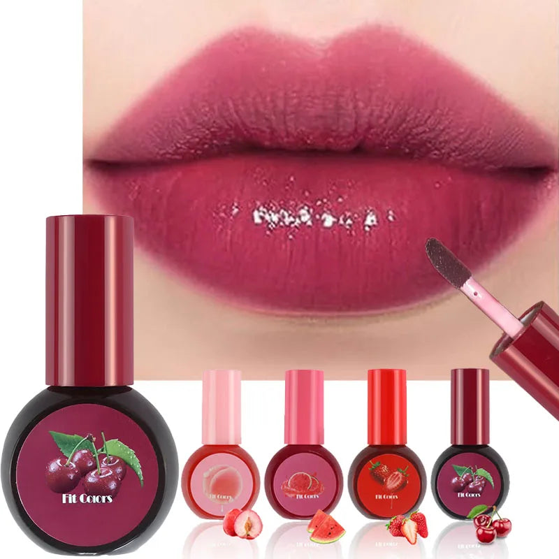 Cherry Juice Fruit Rouge Water 3in1 Cheek Color Eyeshadow Lip Tint Matte Long-lasting Rich Color Liquid Contouring Blush Liquid Qme