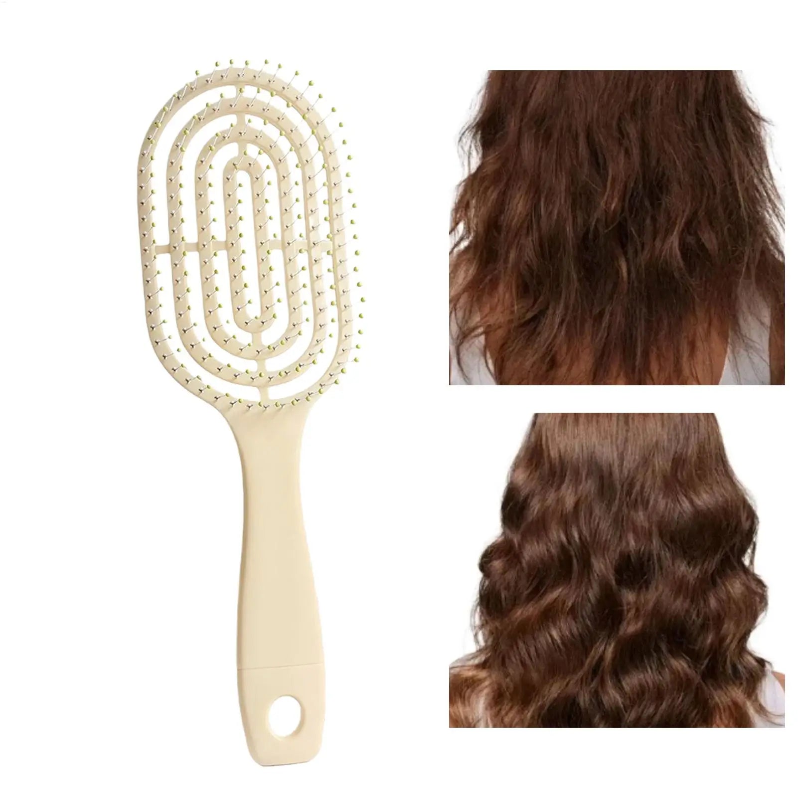 Hair Comb Anti-static Brush Anti-Static Detangle Brush Hair Scalp Massage Comb Anti-tangling hairbrush Hair conditioning comb Qme