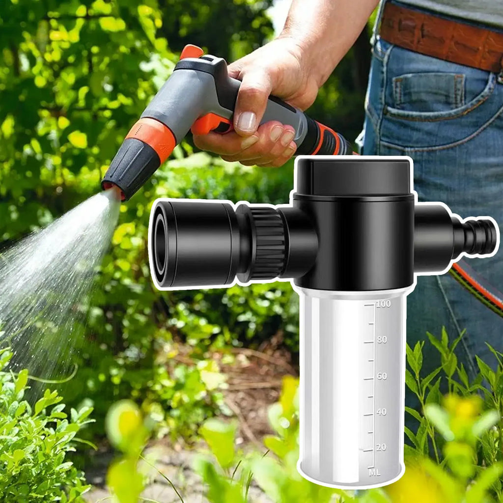 NEW Foam Sprayer for Water Hose 100ml Gardening Foam Hose Sprayer Adjustable Sprinkler with Scale Gardening Accessories Qme
