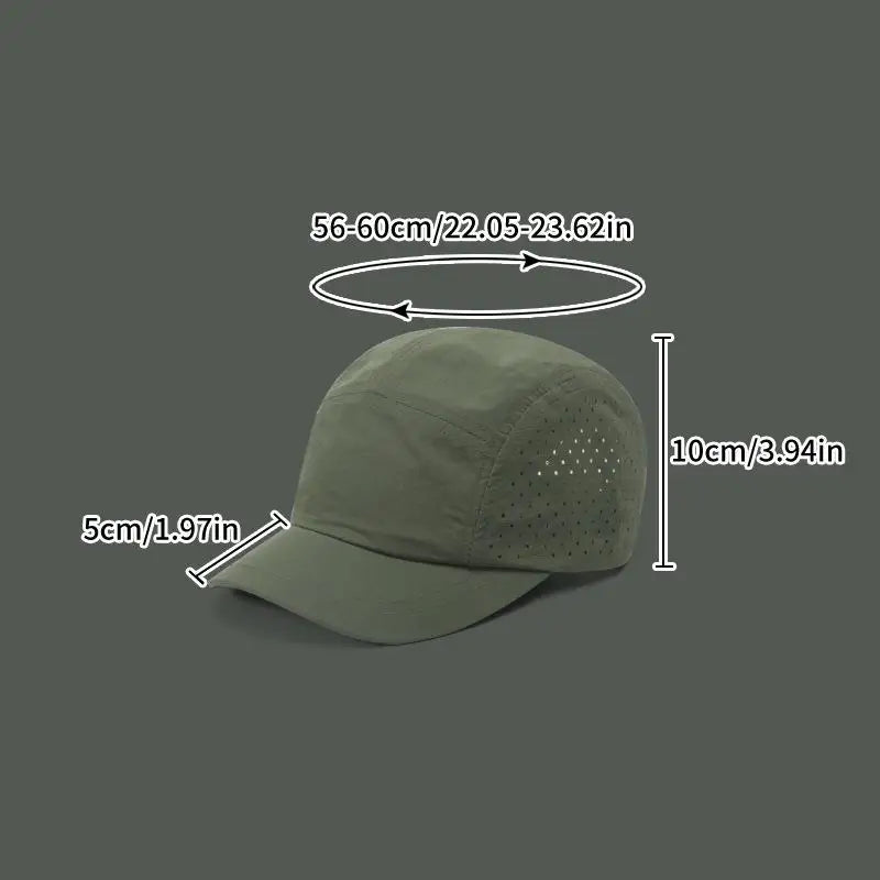 Summer Thin Breathable Mesh Baseball Caps Men Women Outdoor Camping Qme