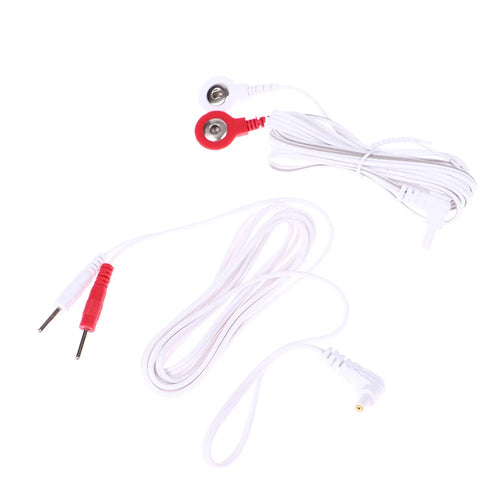 1 5 8M Replacement Jack DC Head Electrode TENS Unit Lead Wires Qme