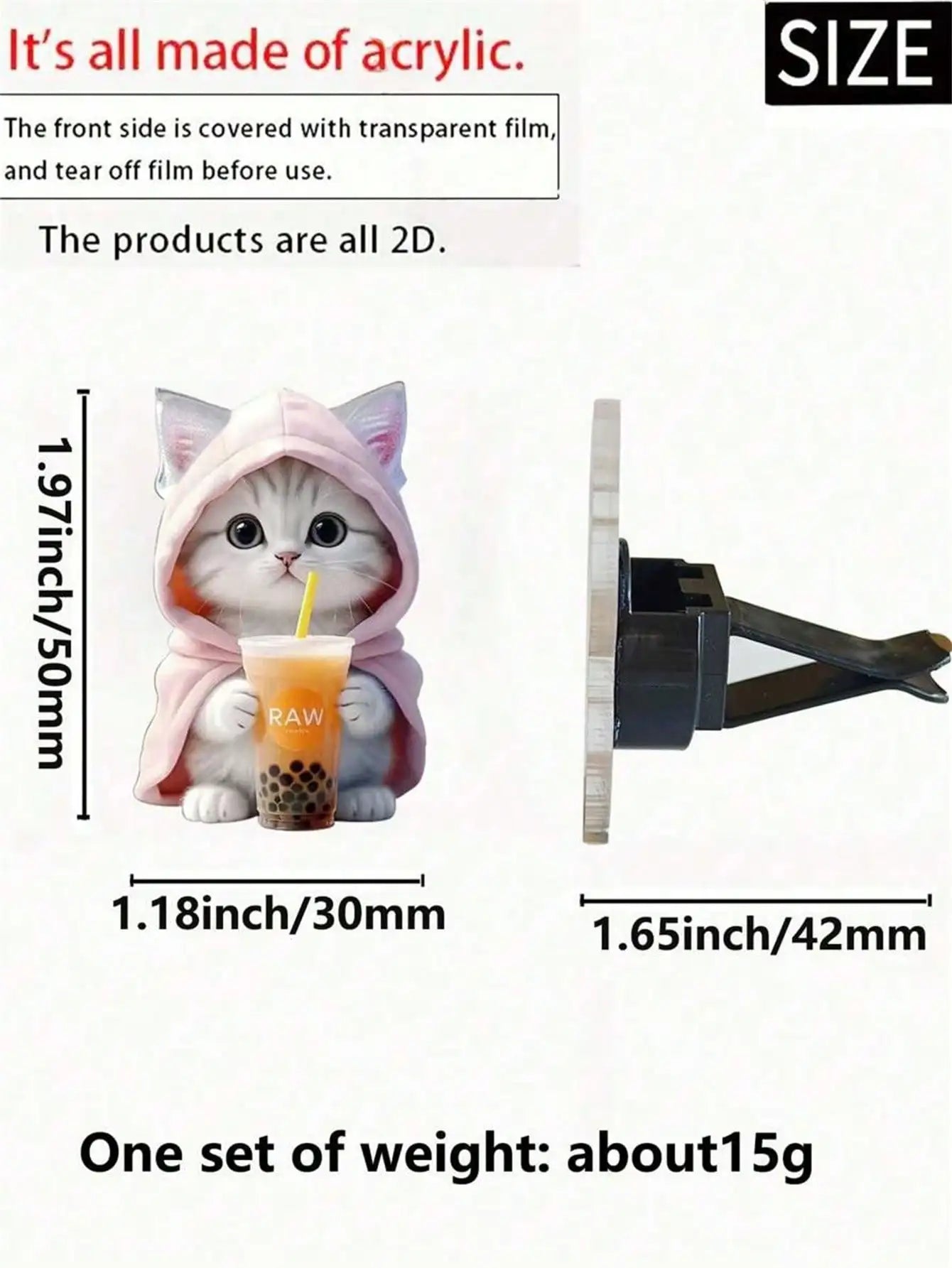 Car Fragrance Accessories Air Conditioner Decoration Outlet Cartoon Qme