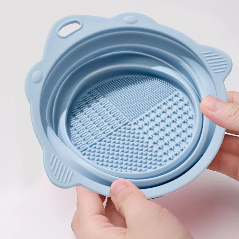 Makeup Brush Cleaner Carpet Cleaning Brushes Silicone Pad Cosmetic Qme