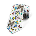 Romantic Butterfly Printed Tie Fashion Casual 3D Men's Unique Qme style1