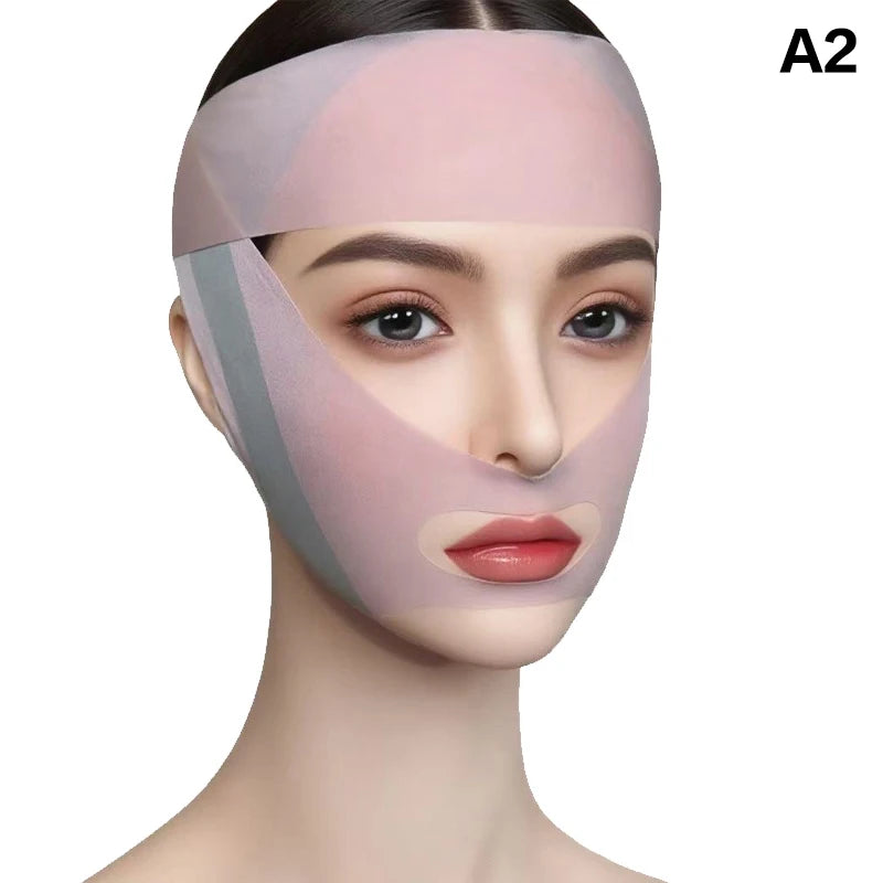 Facial Slimming Bandage Lifting Firming Anti Wrinkle Double Chin Qme A2