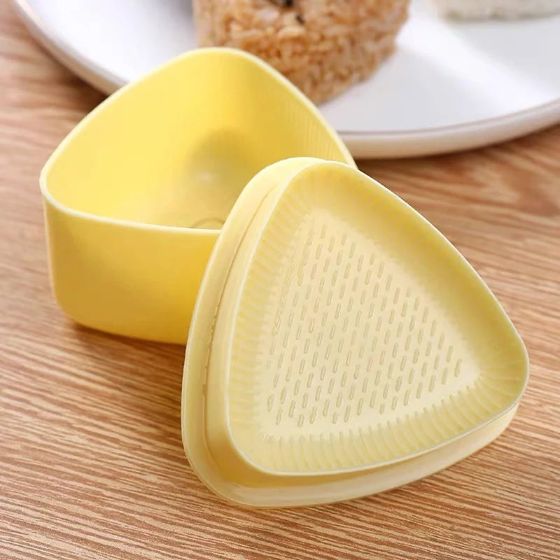 Diy Sushi Mold Onigiri Rice Ball Food Press Triangular Maker Japanese Qme