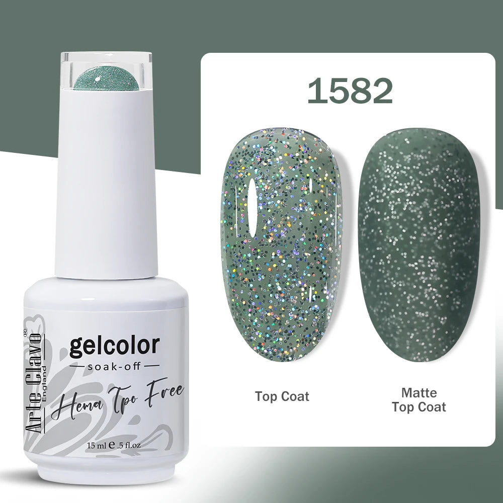 Arte Clavo Nail Art Semi Permanent Gel Polish Supplies Professionals Qme