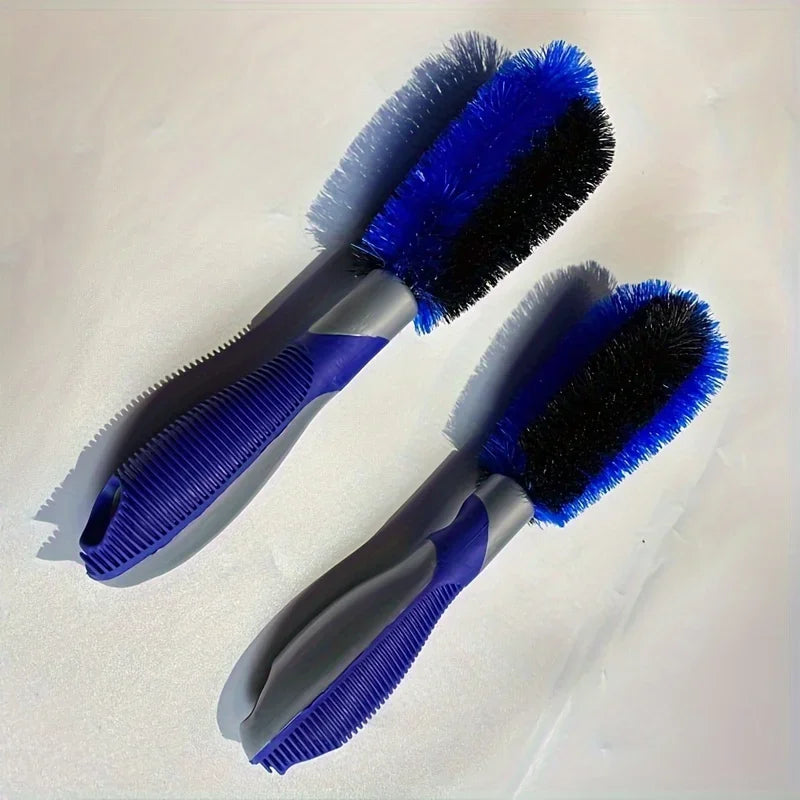 1pc, Non-Slip Car Wheel Brush - Soft Handle Tire Cleaning Brush for Easy and Effective Cleaning - Perfect for Household Qme