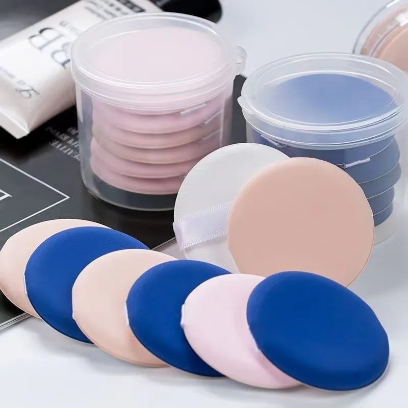 10 Cushion Foundation Powder Puff Air Makeup Puffs Round Sponges 4 Qme