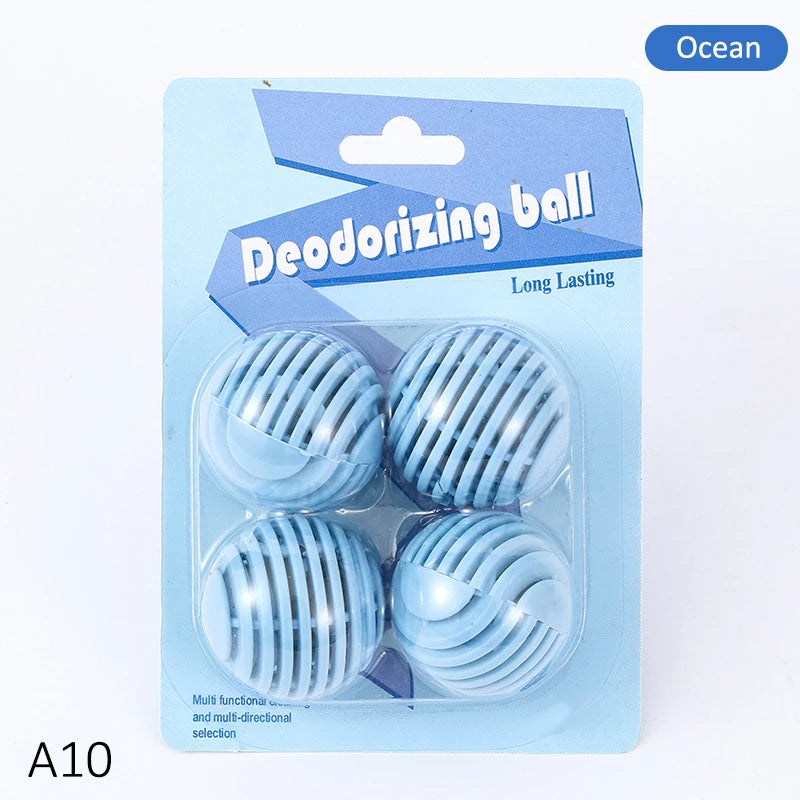 Deodorizer Freshener Balls Long-lasting Aromatic, Mildew And Insect Proof For Wardrobe, Shoe Cabinet, Bathroom, Gym Bag And Car Qme A10