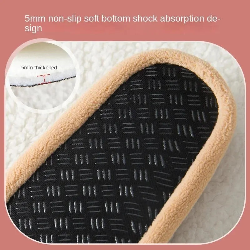 Baby Anti-slip Socks Newborn Warm Crib Floor Shoes with Rubber Sole for Children Boy Toddler Foot Girl Infant Cute Kids Slippers Qme