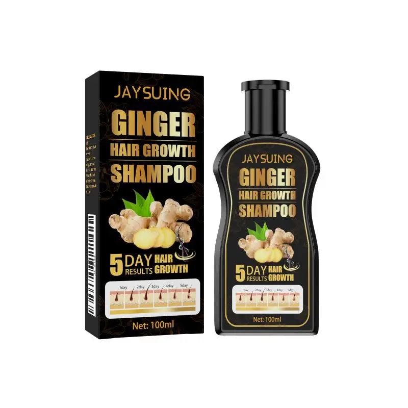 Hair Growth Anti Dandruff Ginger Shampoo Thin Damaged Oil Control Qme
