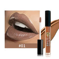 Matte Liquid Lipstick 3 Colors Waterproof Long-lasting Non-sticky Qme 01 brown