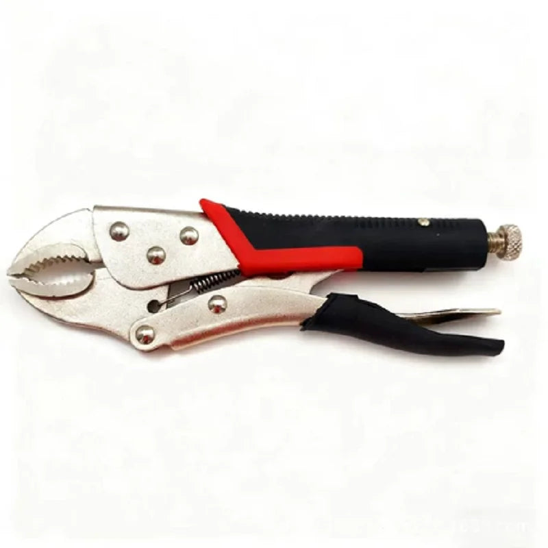 Locking Pliers Lock Curved Jaw Straight Long Nose Multi-function Qme