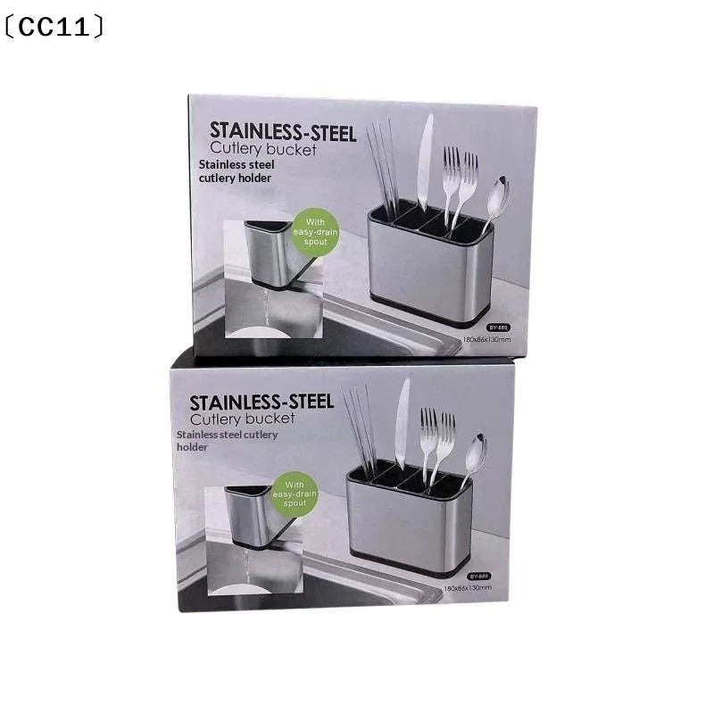 Kitchen Utensil Holder Organizer Counter Countertop Large Stainless Qme