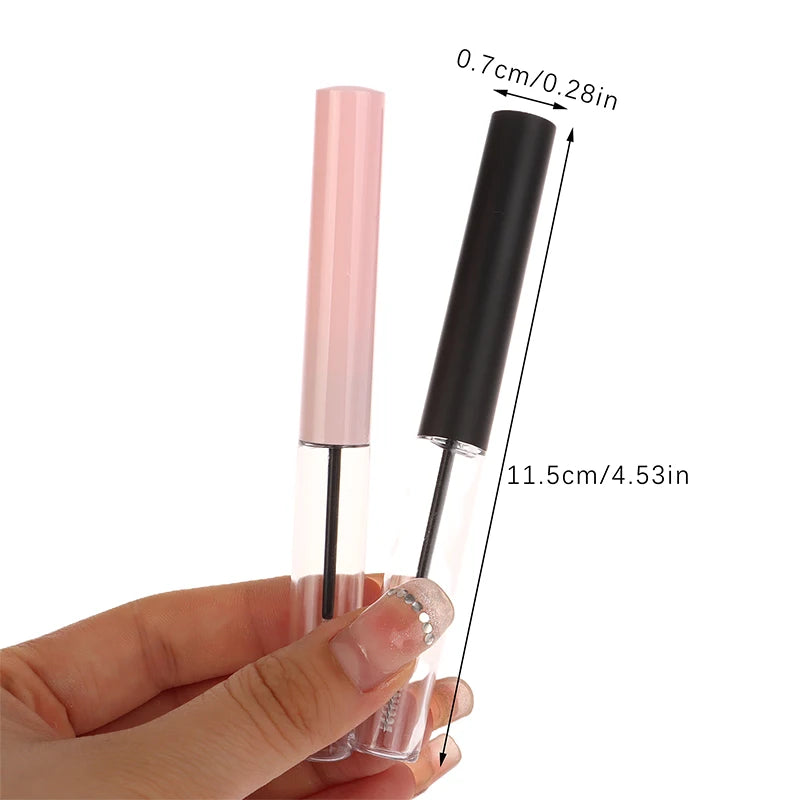 Ultra Fine Brush Empty Mascara Tube Liquid Eyeliner Bottle Eyelash Qme