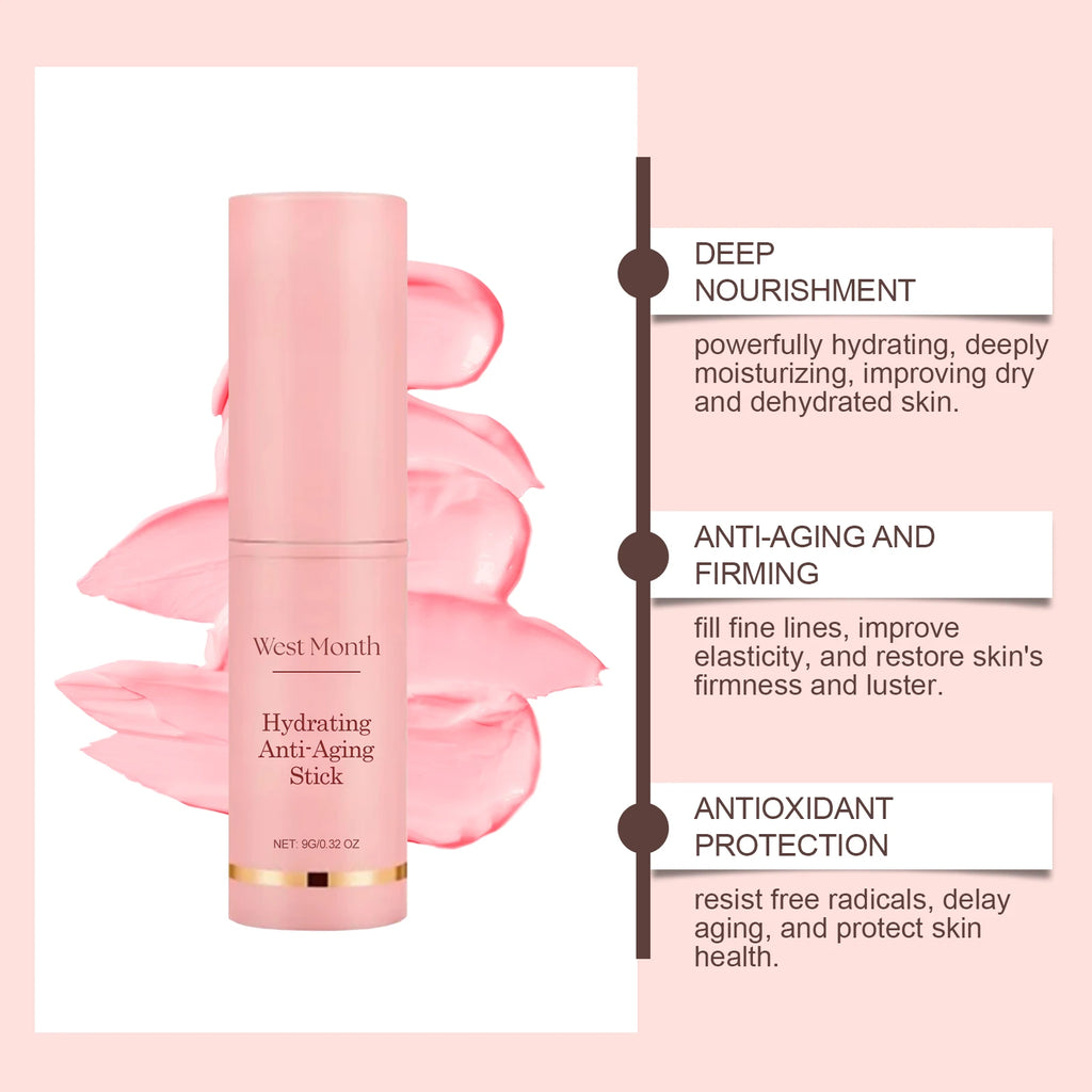 Moisturizing Multi Balm Stick Wrinkle Bounce Balm Collagen Firming Lifting Brightening Facial Dull Skin Hydrating Skin Care Qme