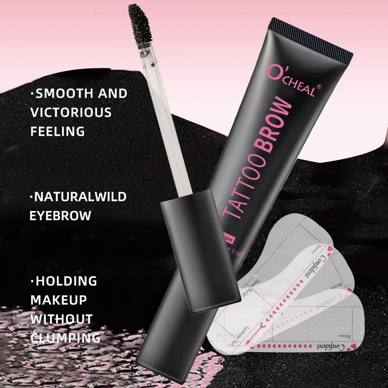 Waterproof Eyebrow Gel Long-lasting Quick Drying Formula Suitable All Qme